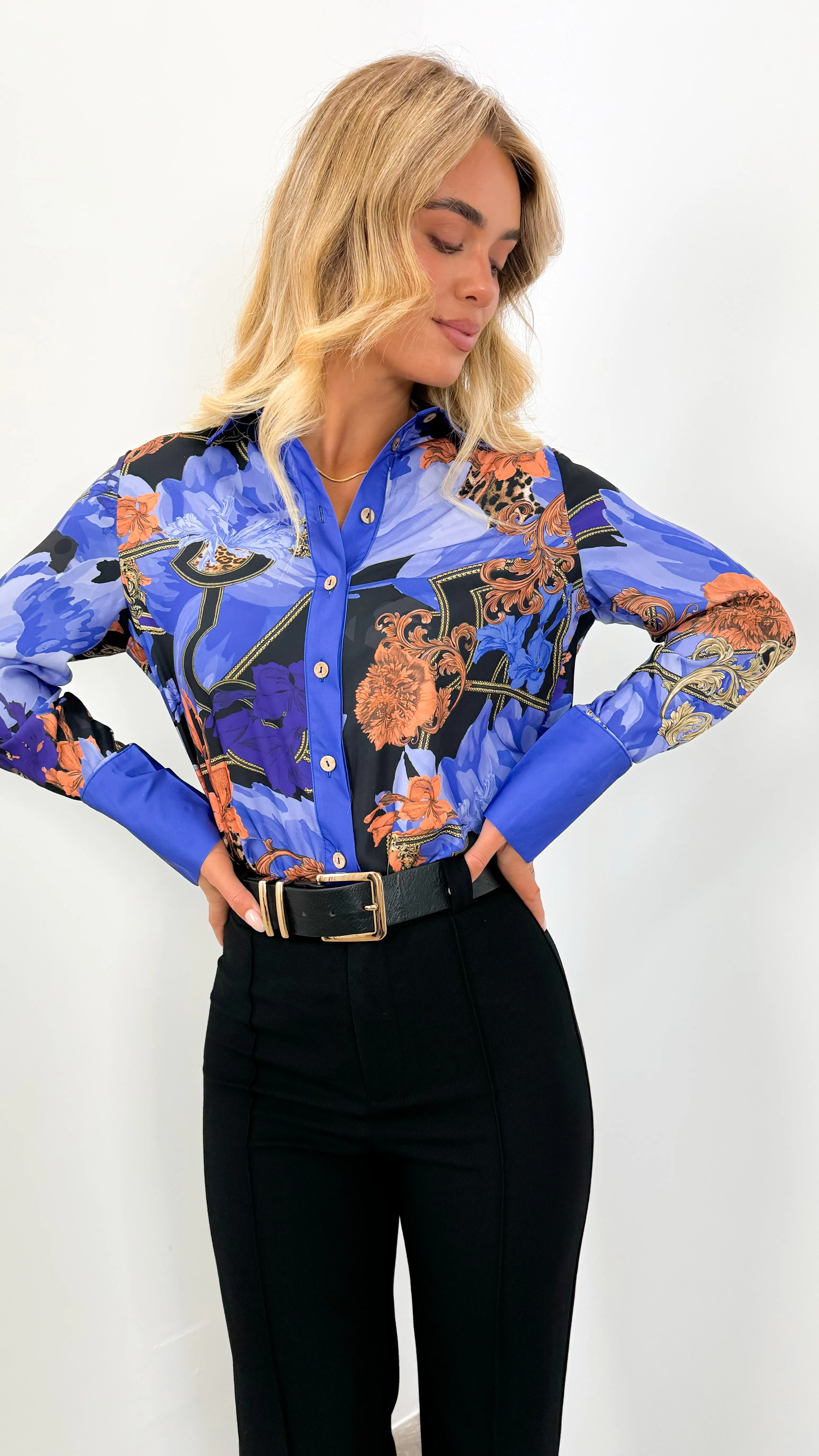 PURPLE DREAMS BLOUSE - PURPLE