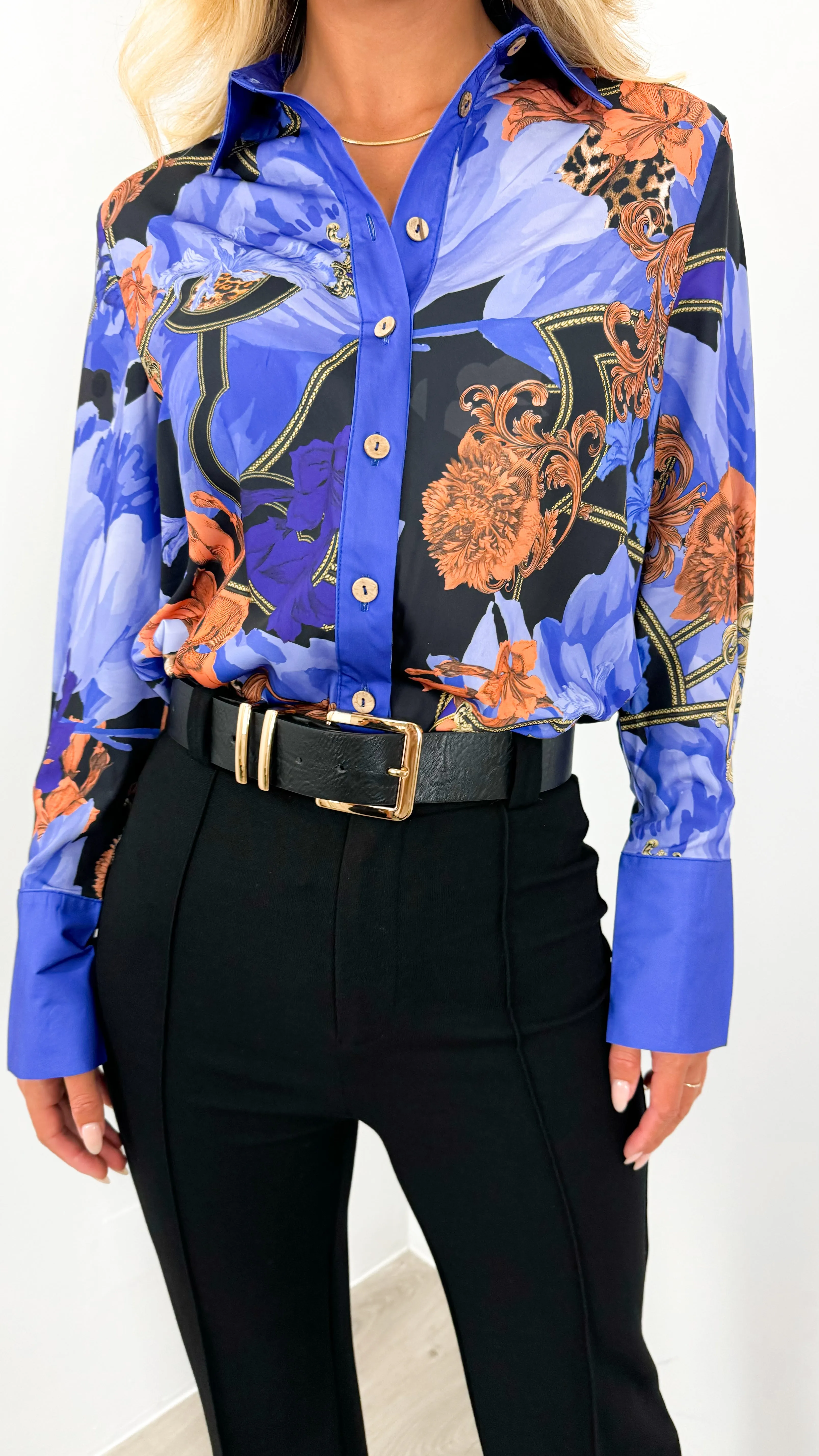 PURPLE DREAMS BLOUSE - PURPLE