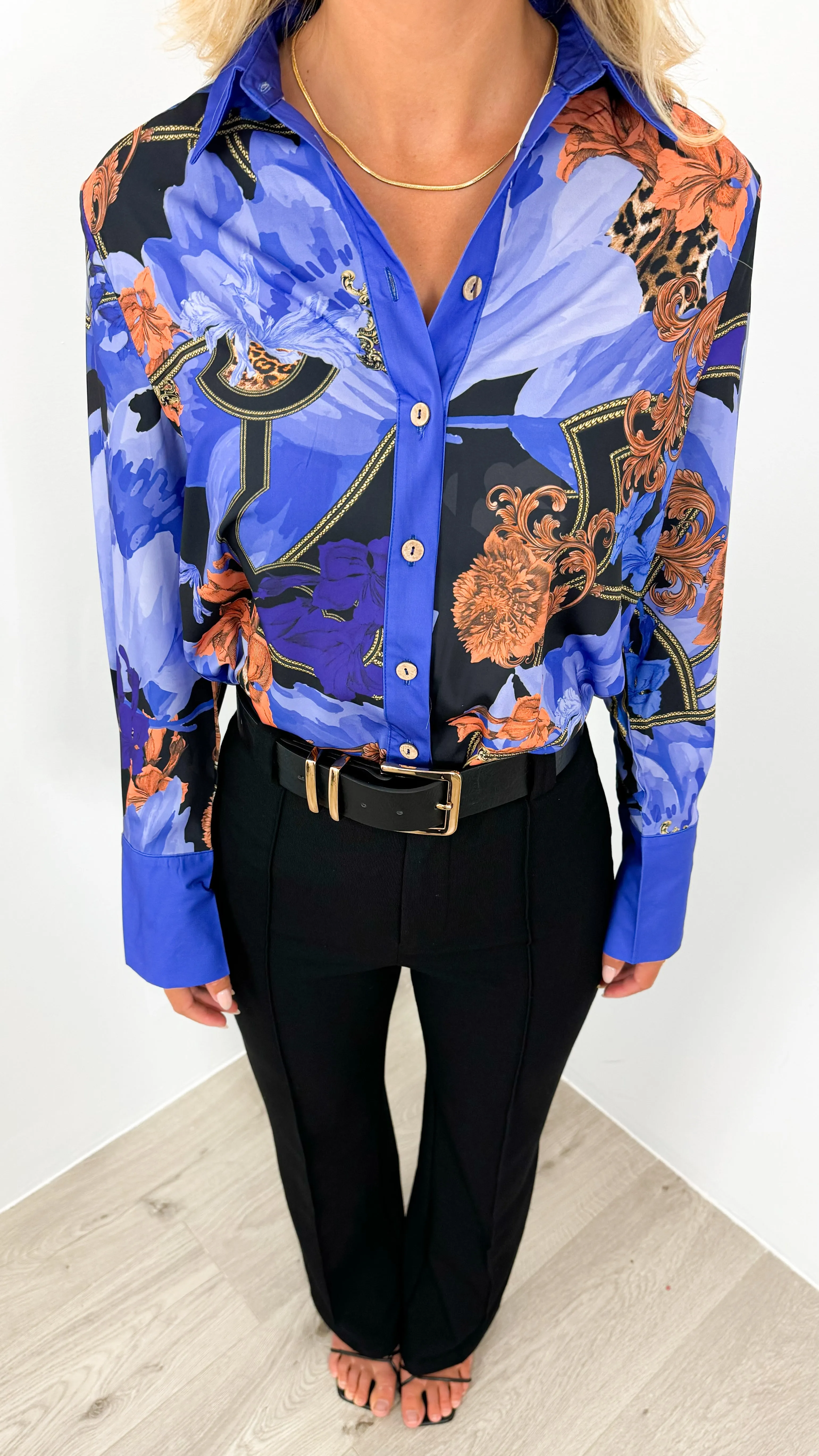 PURPLE DREAMS BLOUSE - PURPLE
