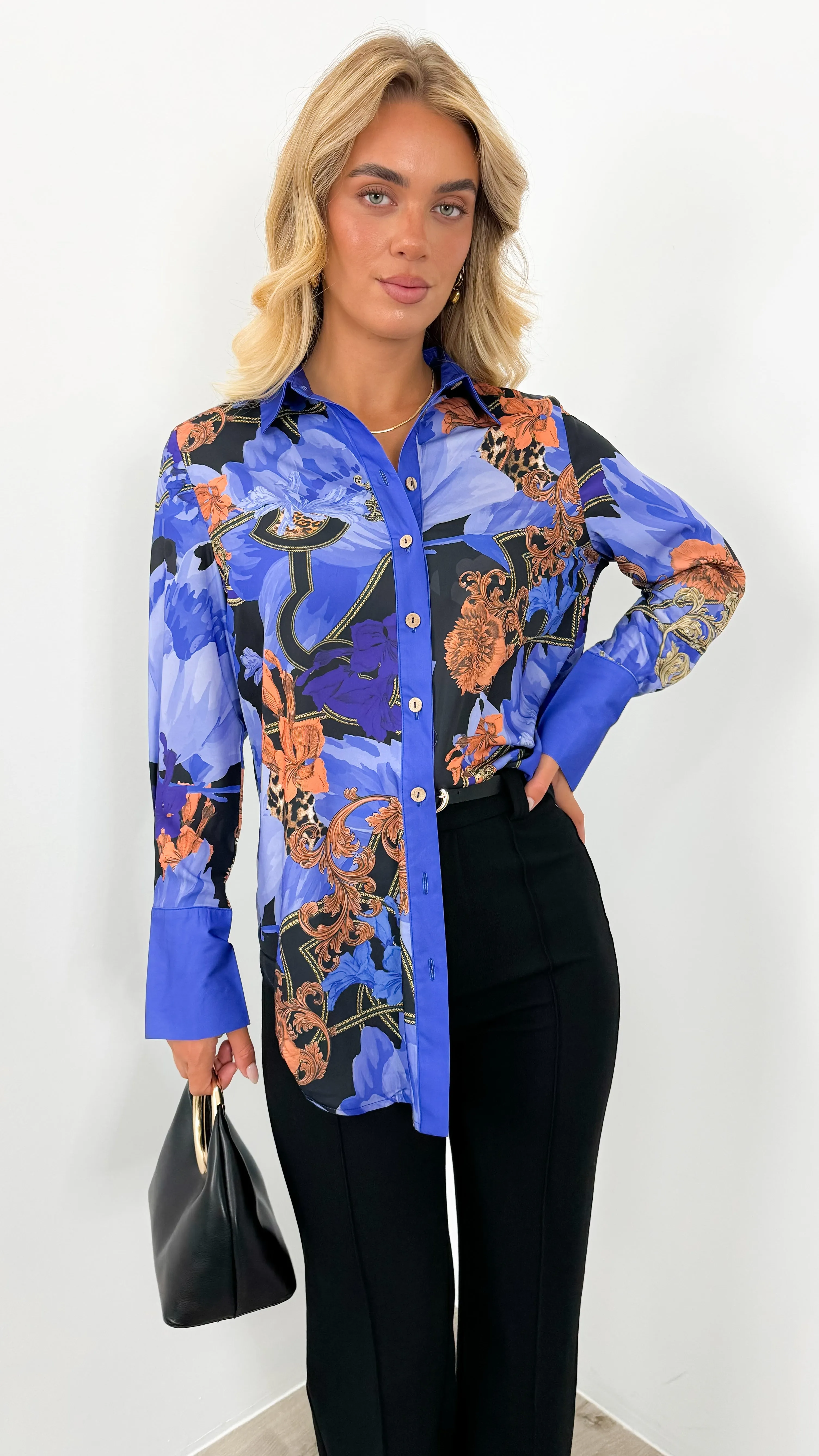 PURPLE DREAMS BLOUSE - PURPLE