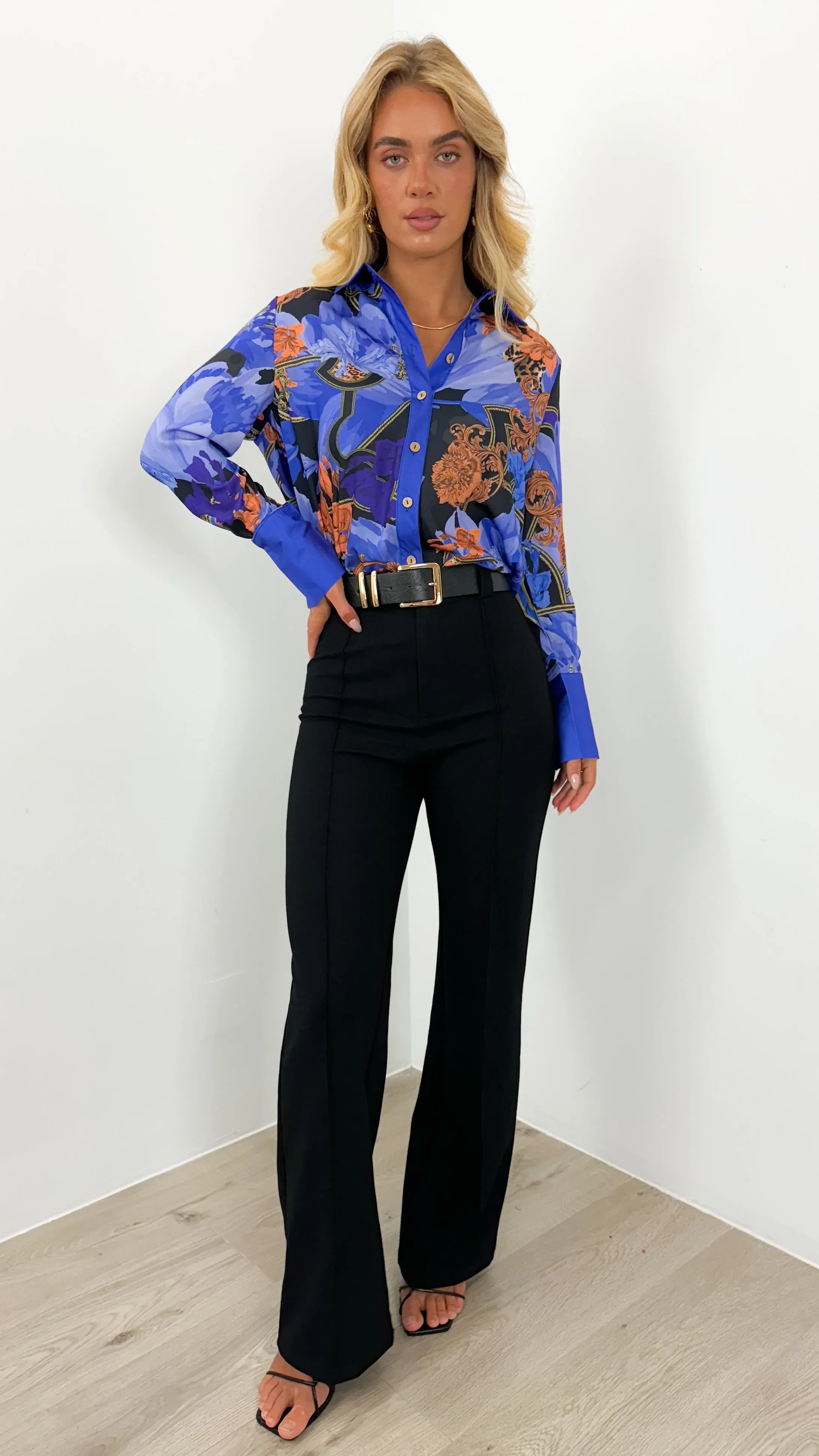 PURPLE DREAMS BLOUSE - PURPLE