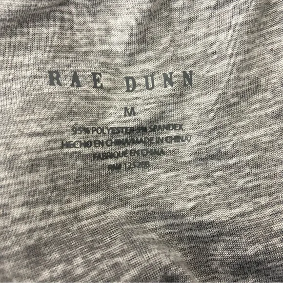 Rae Dunn Gray Merry Christmas Woman’s Pajamas Size M NWT