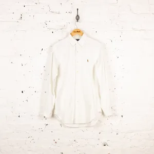 Ralph Lauren Classic Fit Shirt - White - L