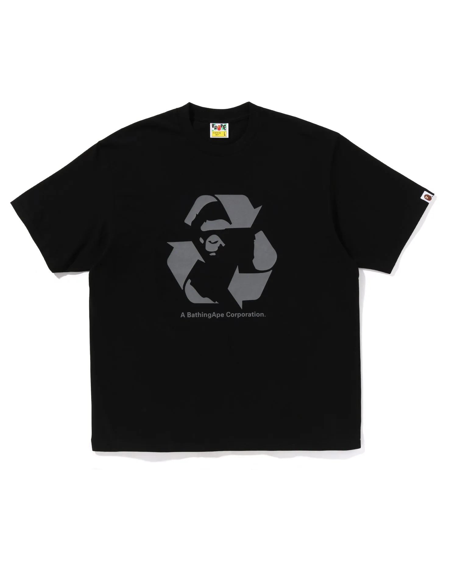 Recycle Motif Relaxed Fit Tee