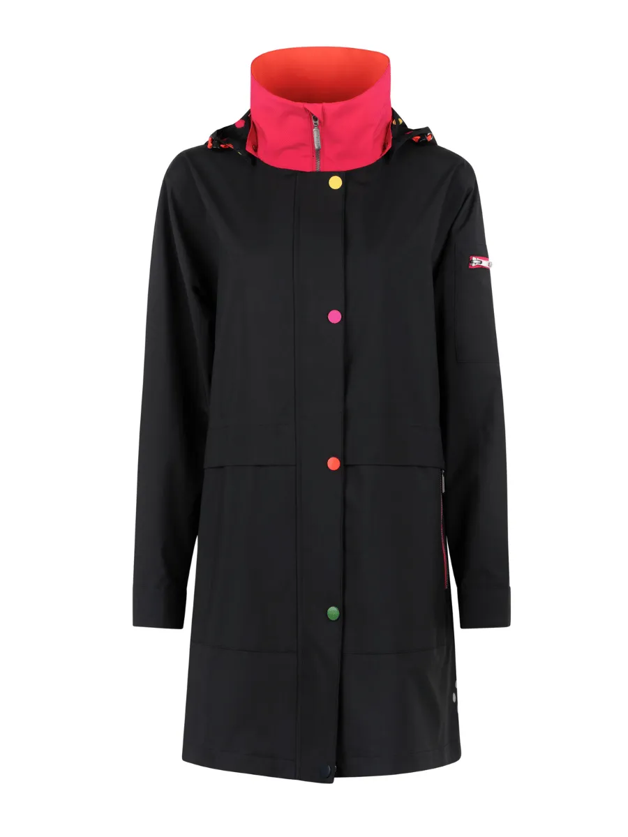 Regn Hailey Raincoat Black