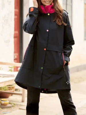 Regn Hailey Raincoat Black