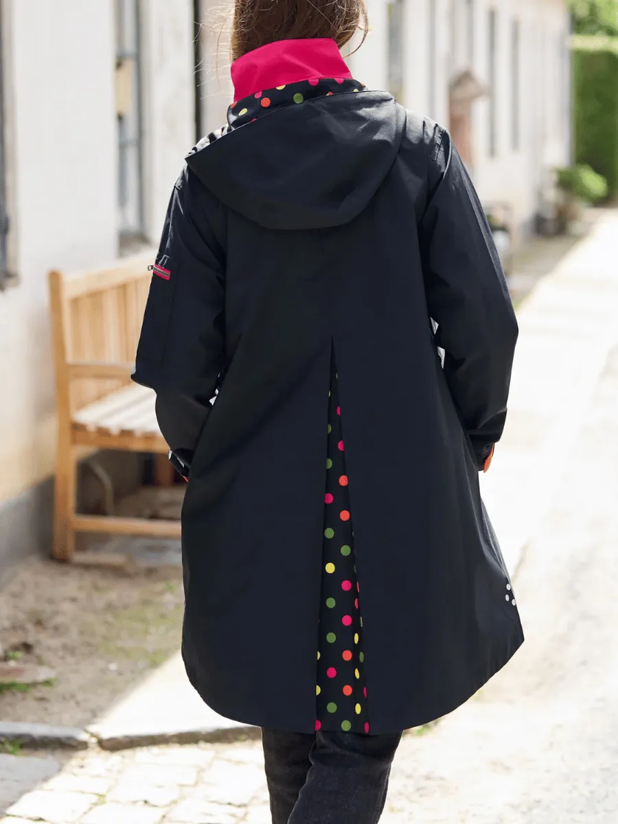 Regn Hailey Raincoat Black