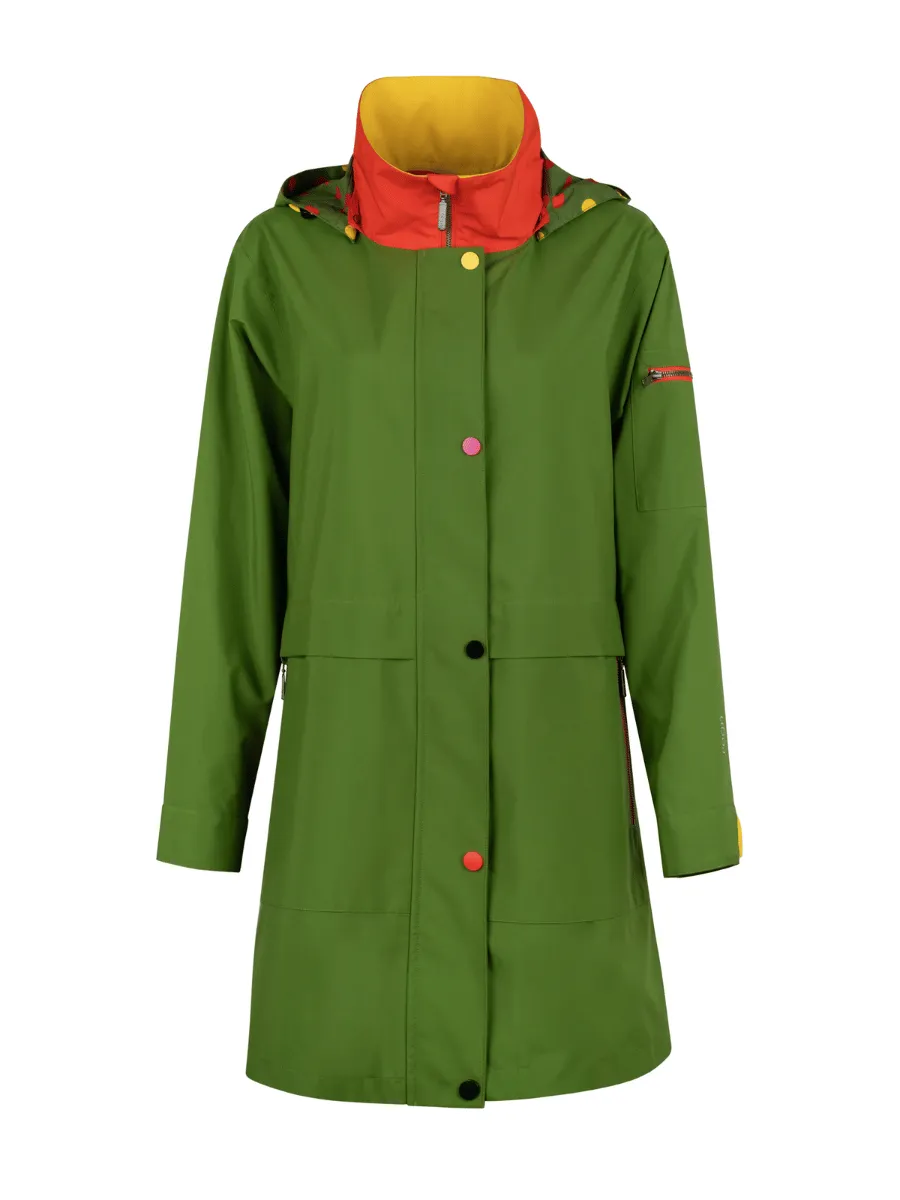 Regn Hailey Raincoat Green