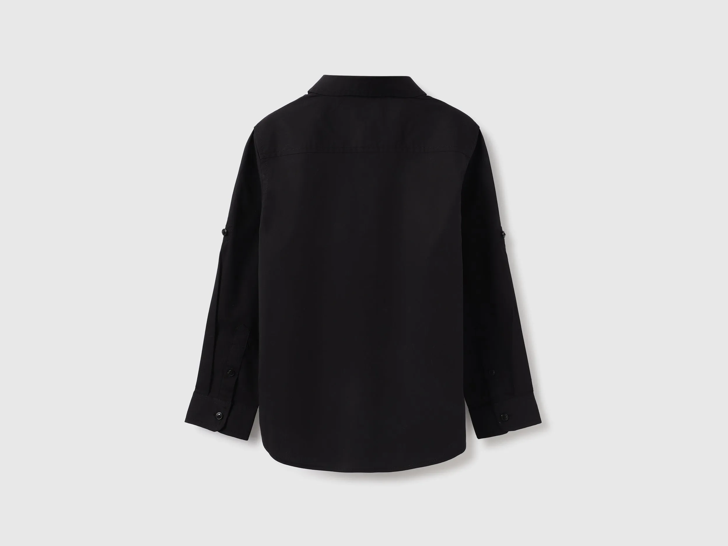 Regular Fit Spread Collar Solid Shirts