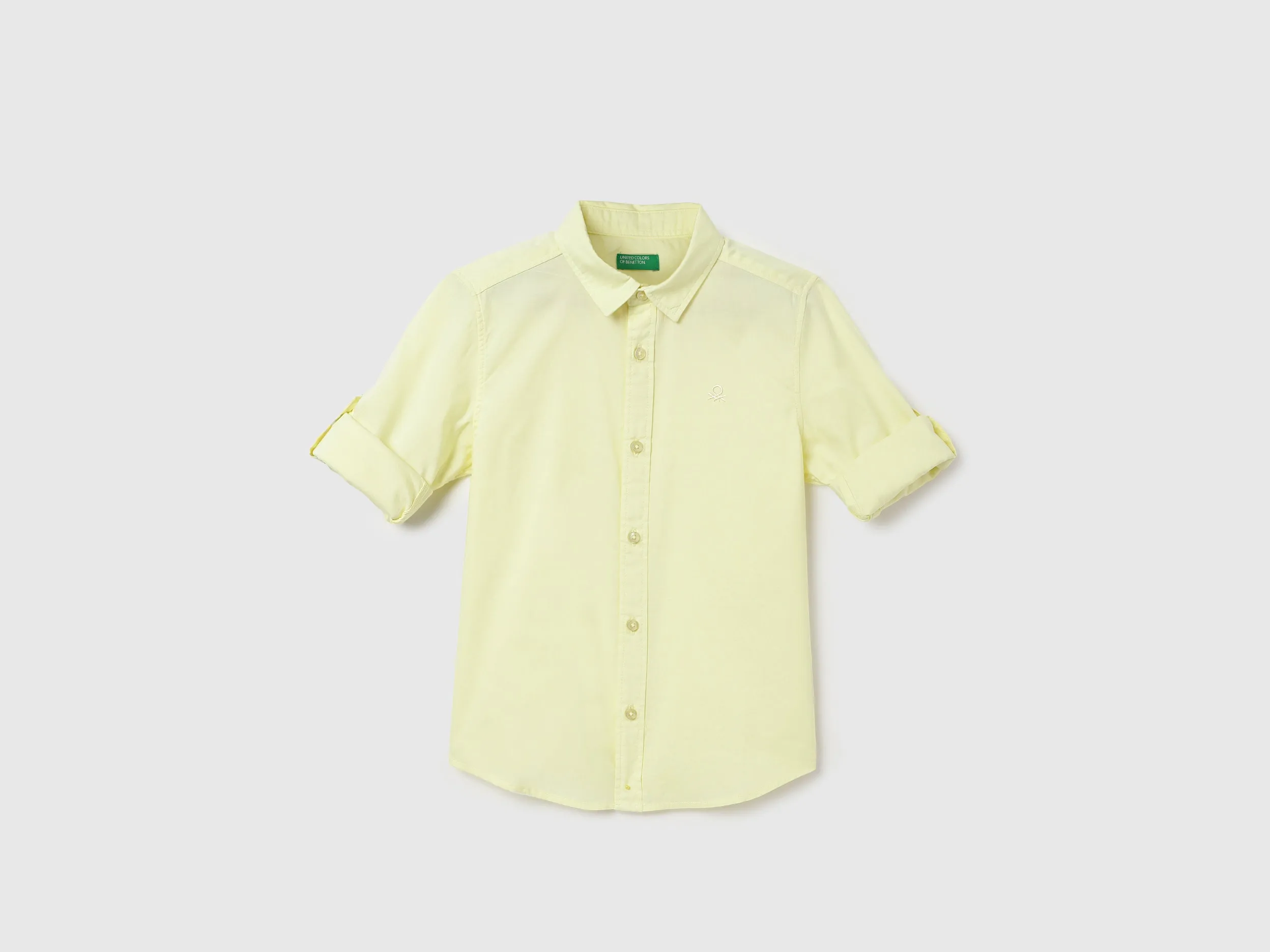 Regular Fit Spread Collar Solid Shirts