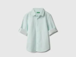 Regular Fit Spread Collar Solid Shirts