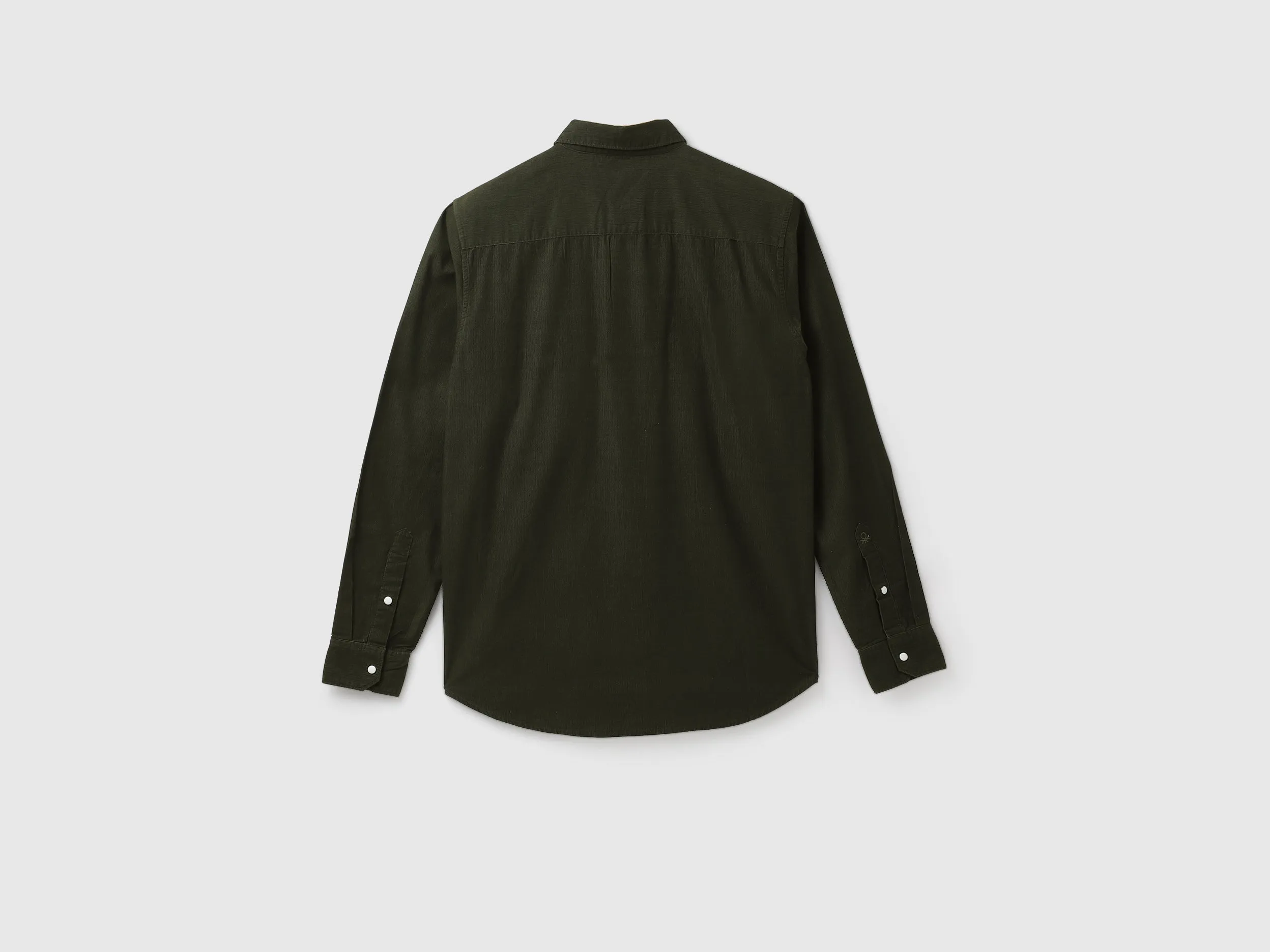 Regular Spread Collar Solid Shirts