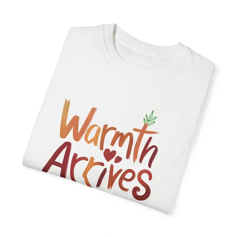 Relaxed Fit Cotton t Shirt Warmth Arrives in Style