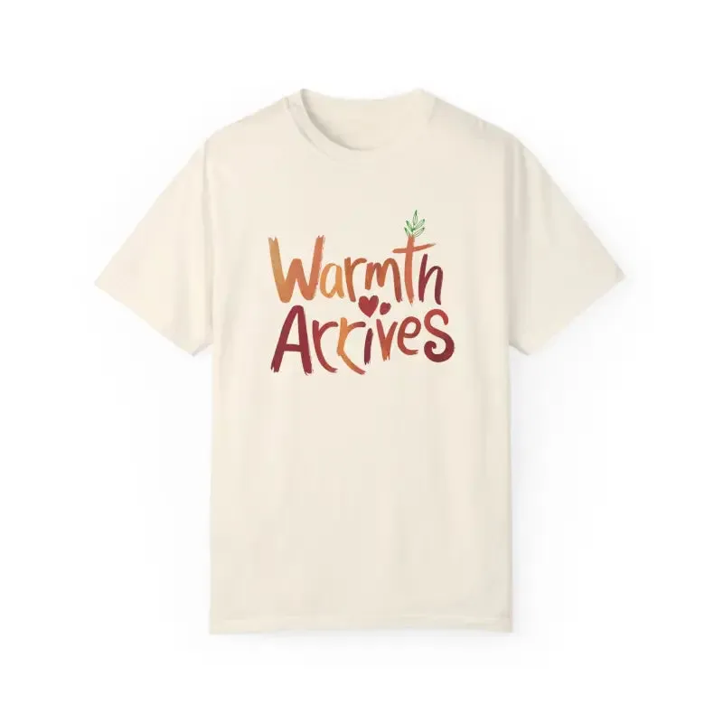 Relaxed Fit Cotton t Shirt Warmth Arrives in Style