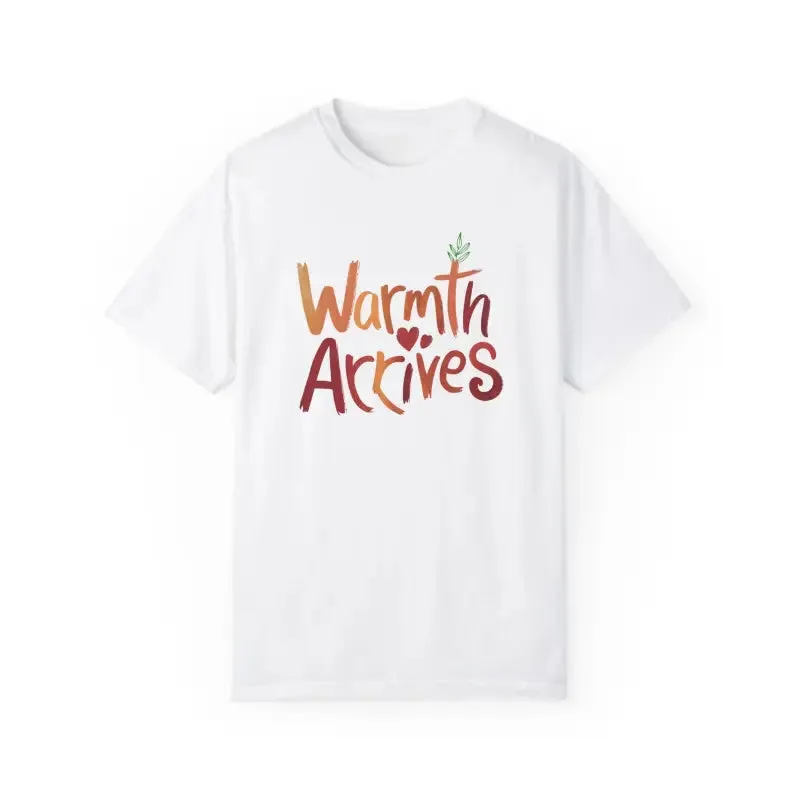 Relaxed Fit Cotton t Shirt Warmth Arrives in Style