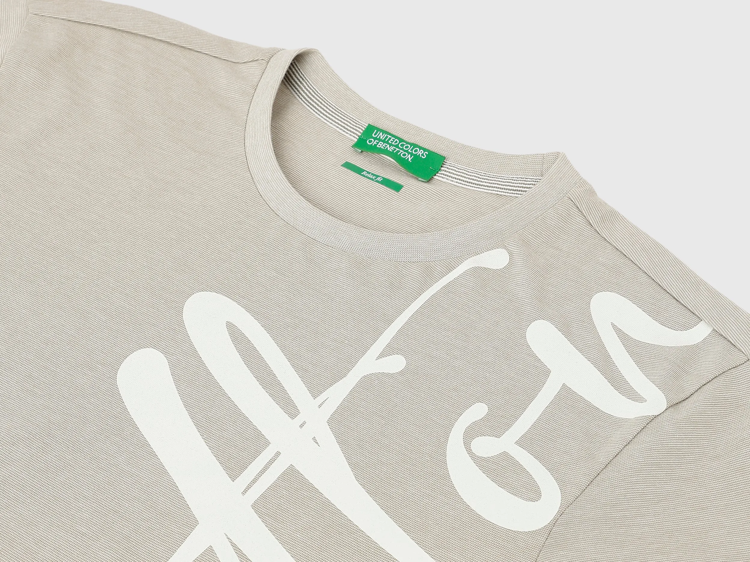 Relaxed Fit Round Neck Printed T-Shirts