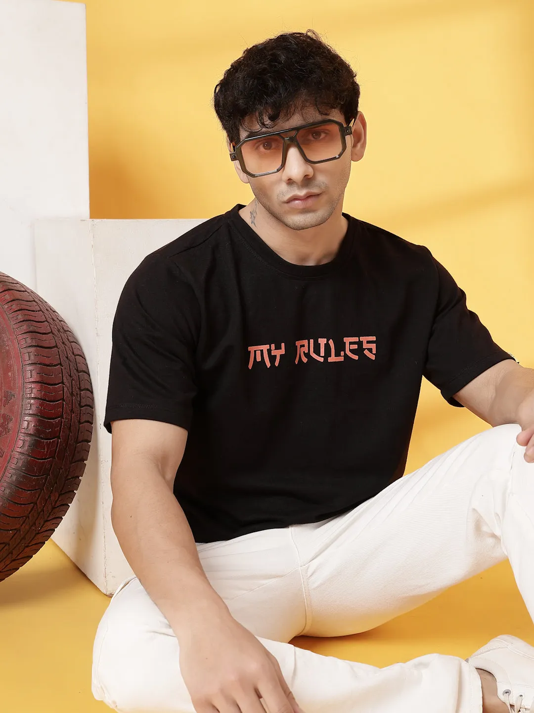 Relaxed Fit Statement T-Shirt