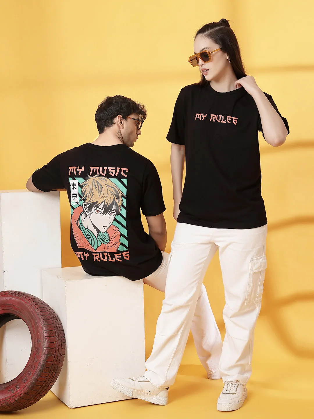 Relaxed Fit Statement T-Shirt