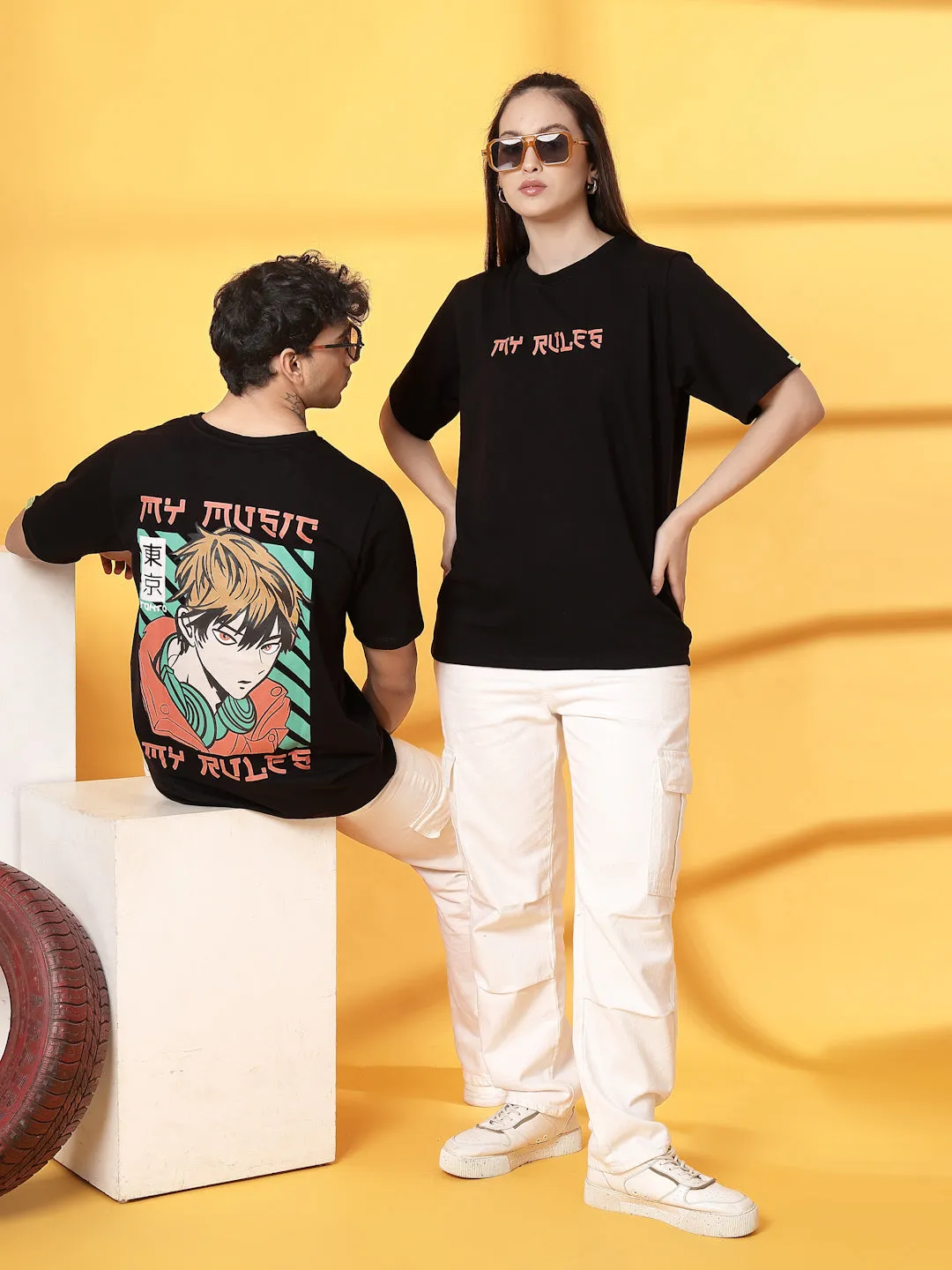 Relaxed Fit Statement T-Shirt