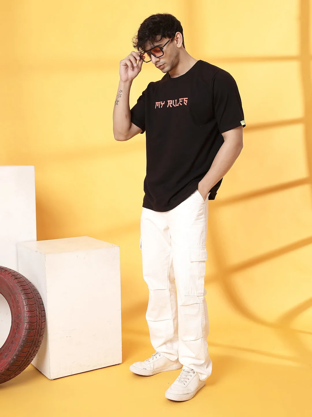 Relaxed Fit Statement T-Shirt