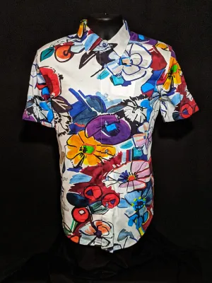 Robert Graham Danti Colorful Short Sleeve Classic Shirt