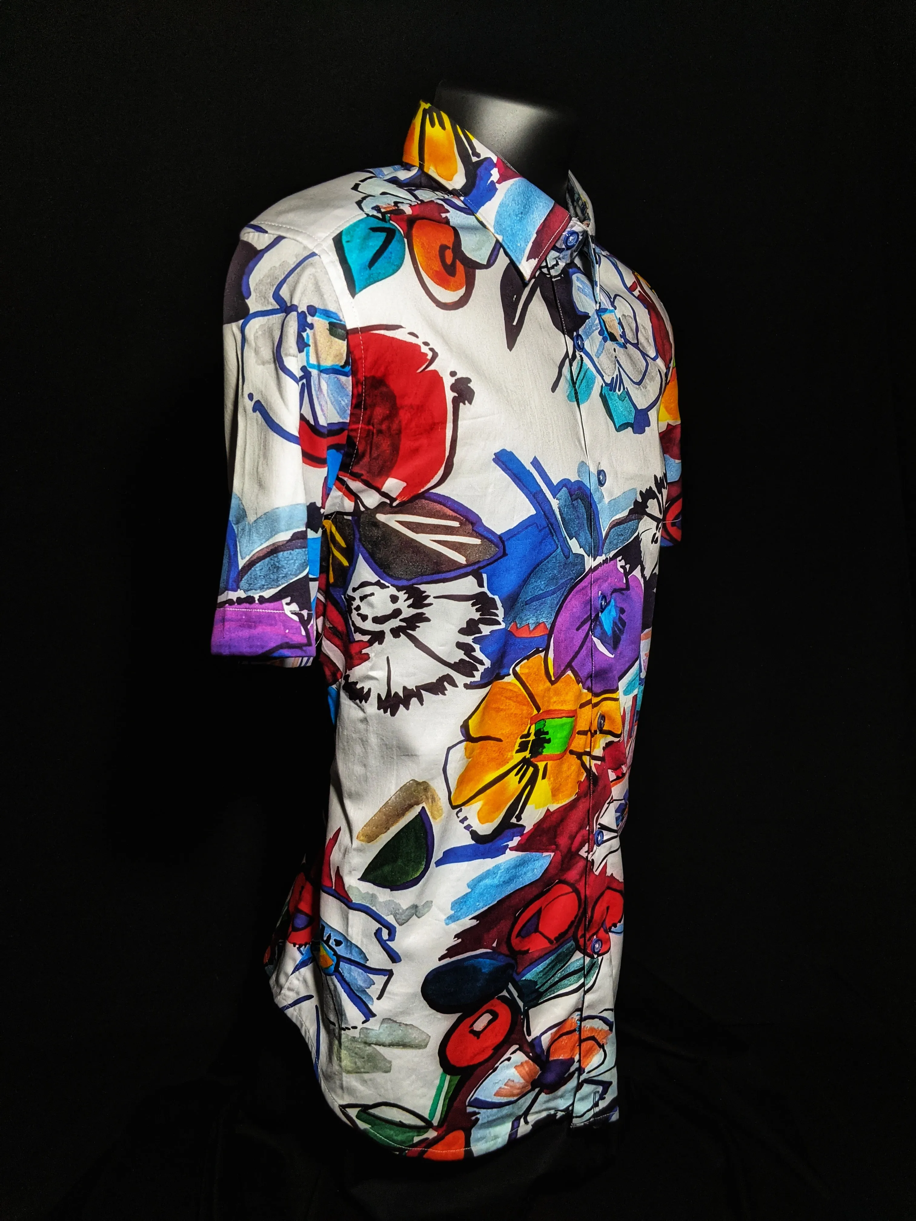 Robert Graham Danti Colorful Short Sleeve Classic Shirt