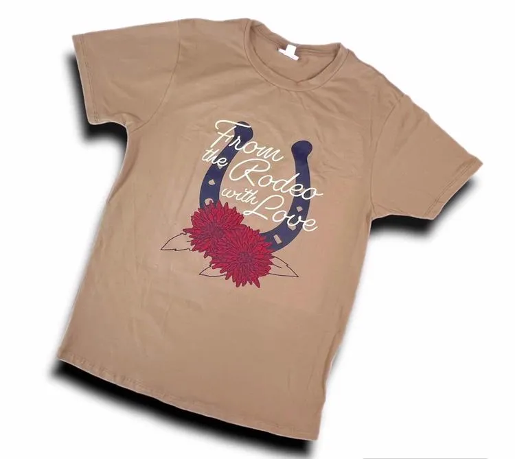 Rocker Tee - Rodeo with Love Graphic