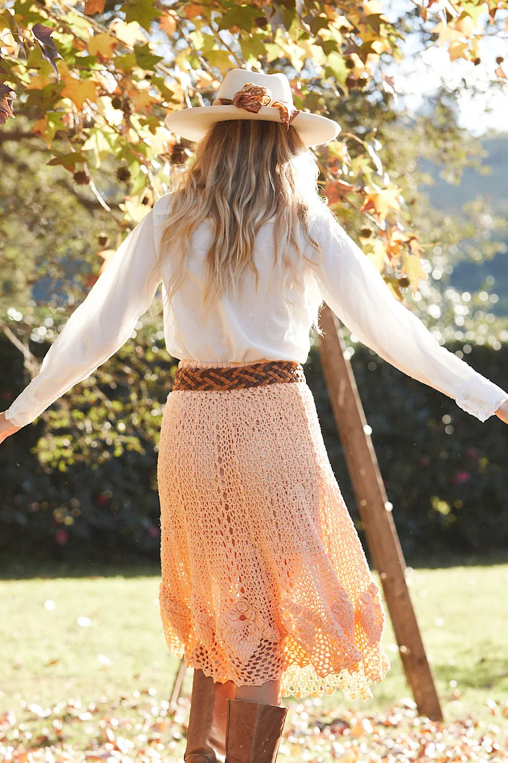 Rockin' Years Cotton And Lace Western Blouse