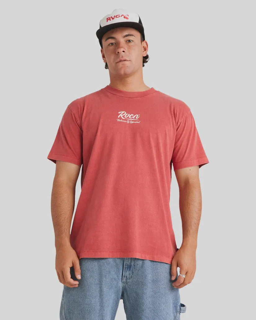 RVCA Sumi-E SS Tee BAKED APPLE