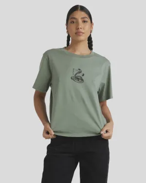 RVCA Viper Easy Tee JADE