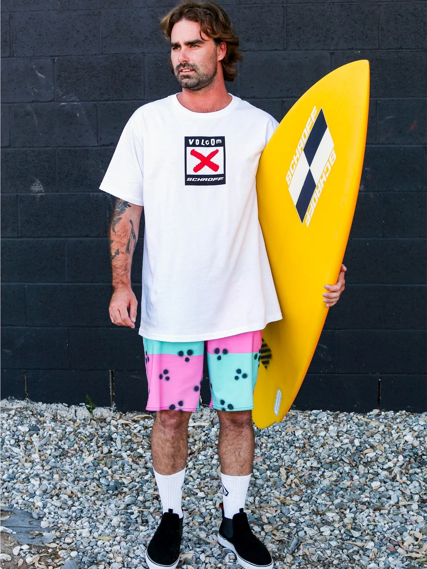Schroff X Volcom T-Shirt - White