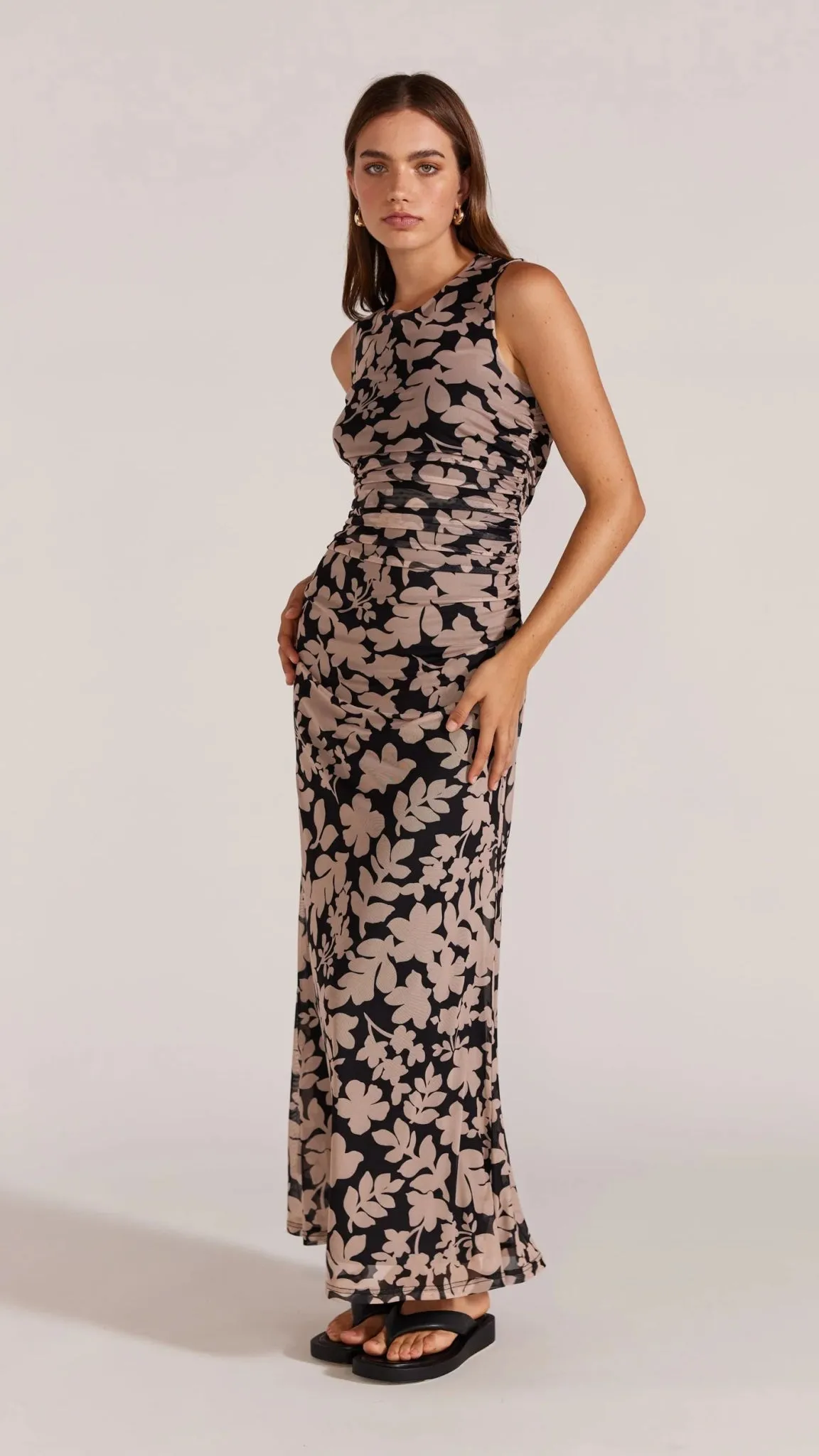 Selita Mesh Midi Dress