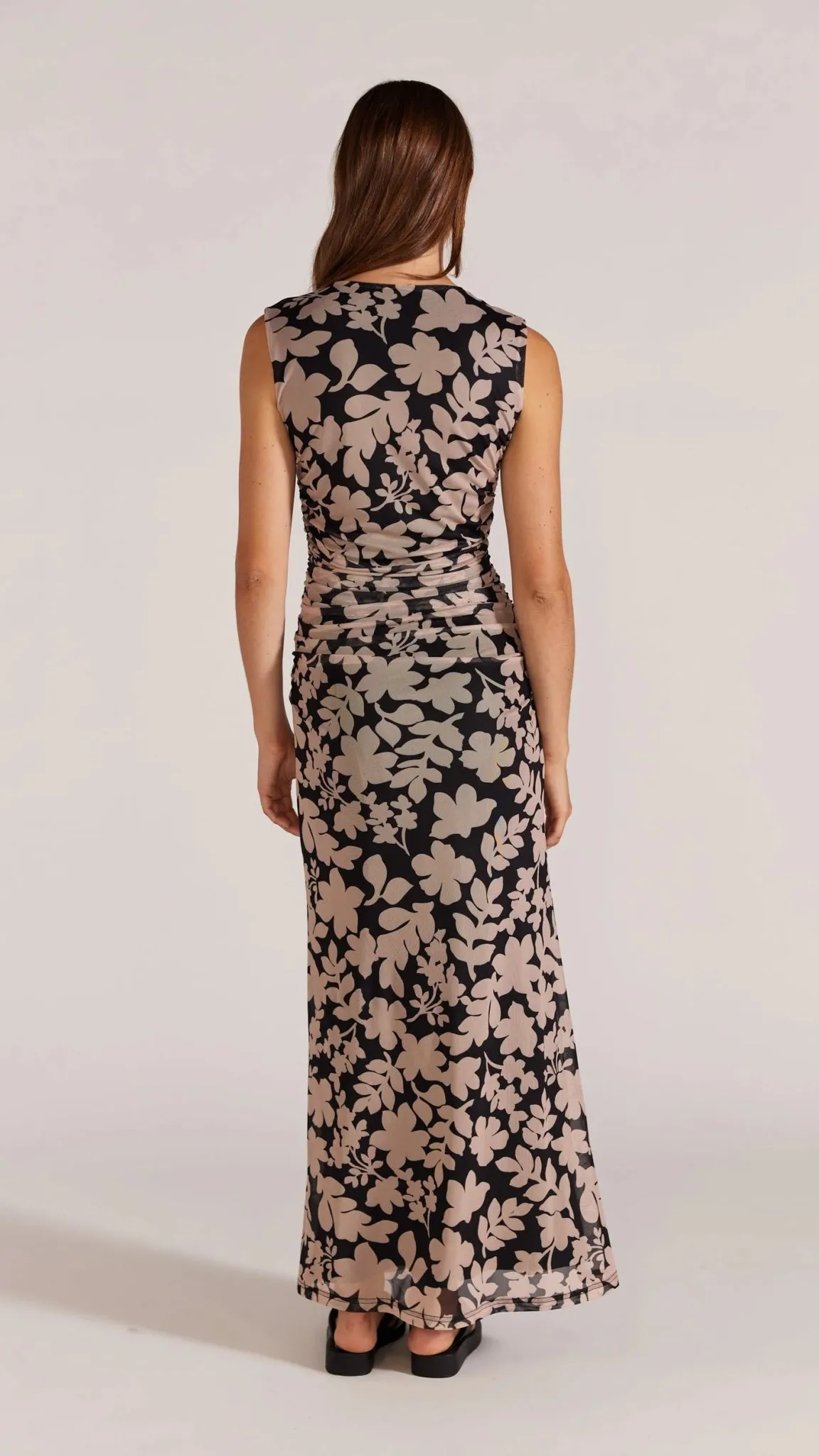 Selita Mesh Midi Dress