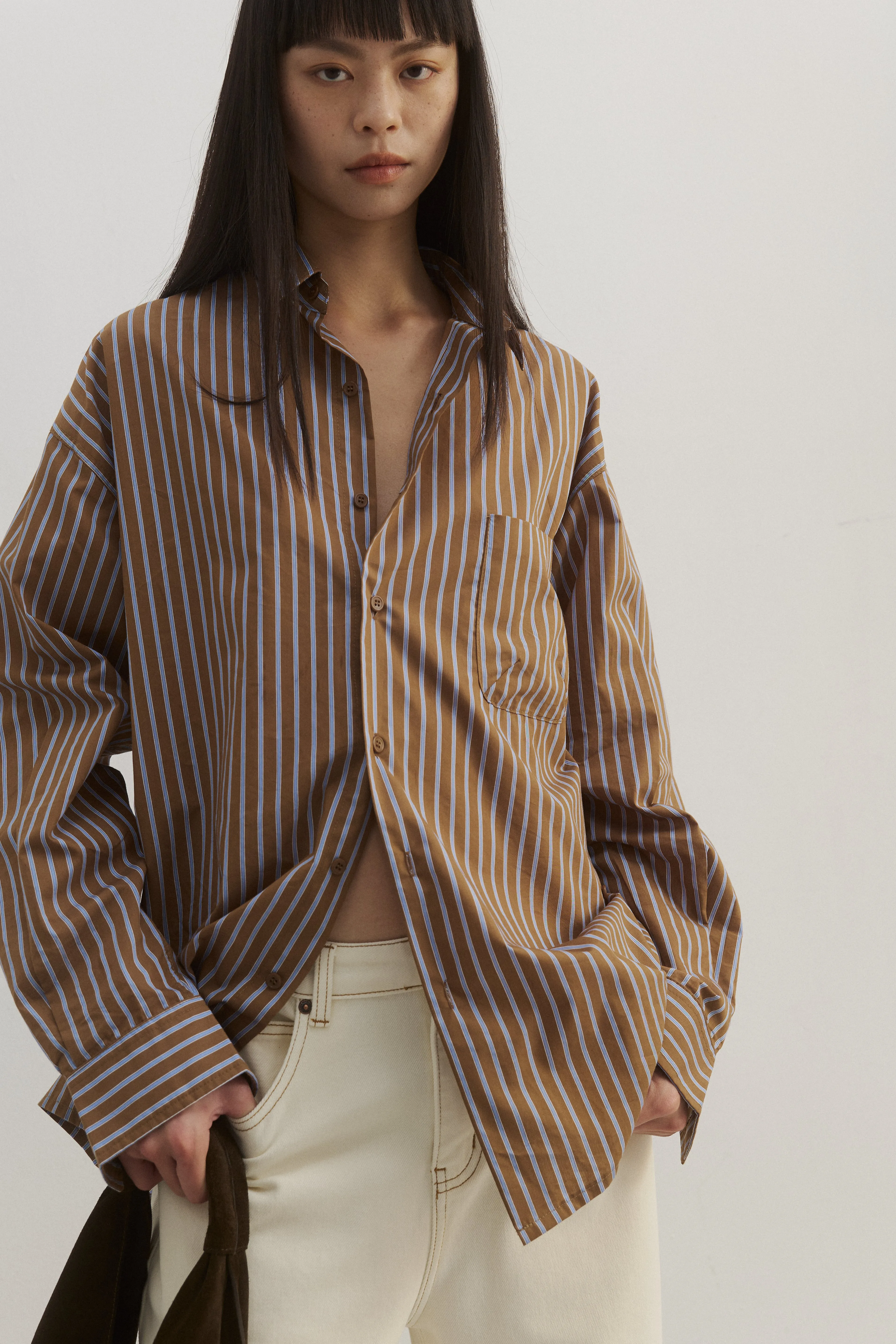 Slo 2-Way Classic Boyfriend Shirt
