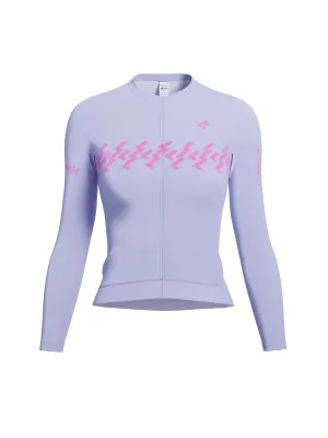Slumber Women Cycling Jersey Long Sleeve - Romantic Purple