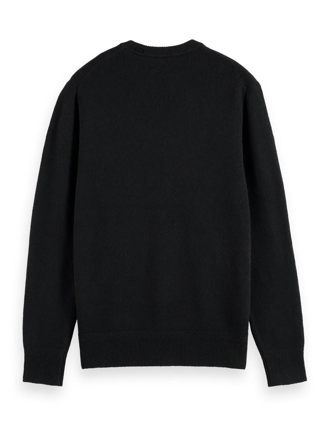 Soft Crew Neck Knit - Black