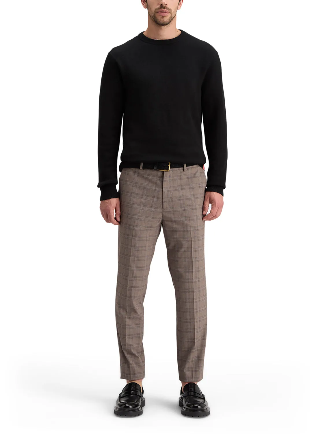 Soft Crew Neck Knit - Black