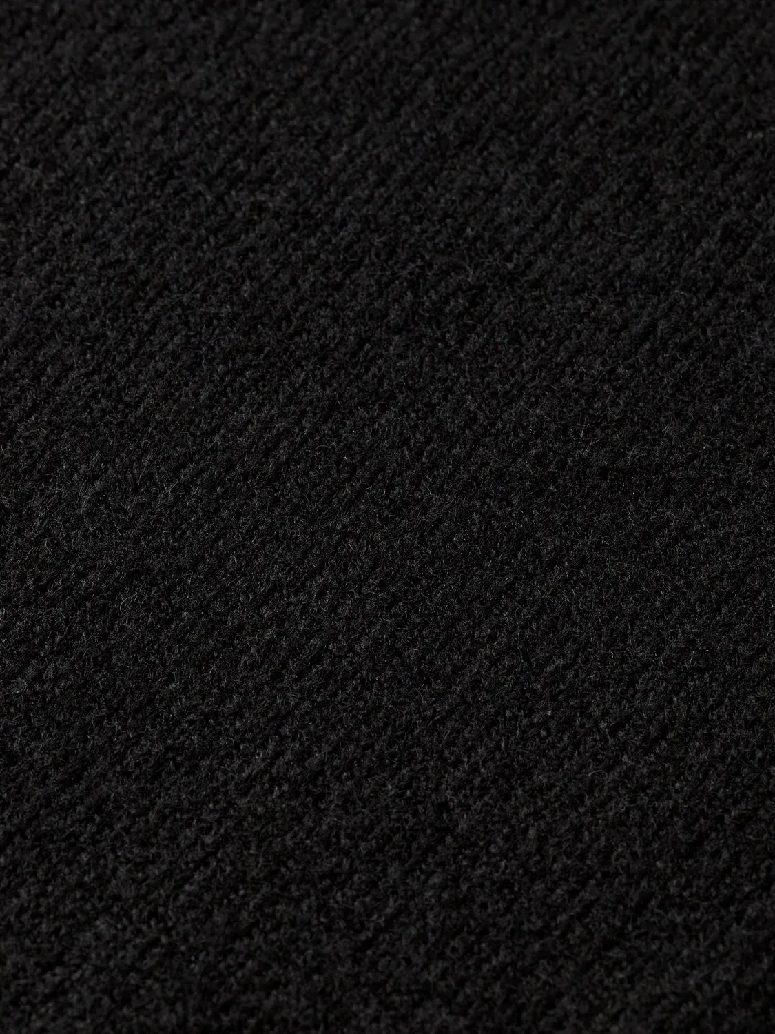 Soft Crew Neck Knit - Black