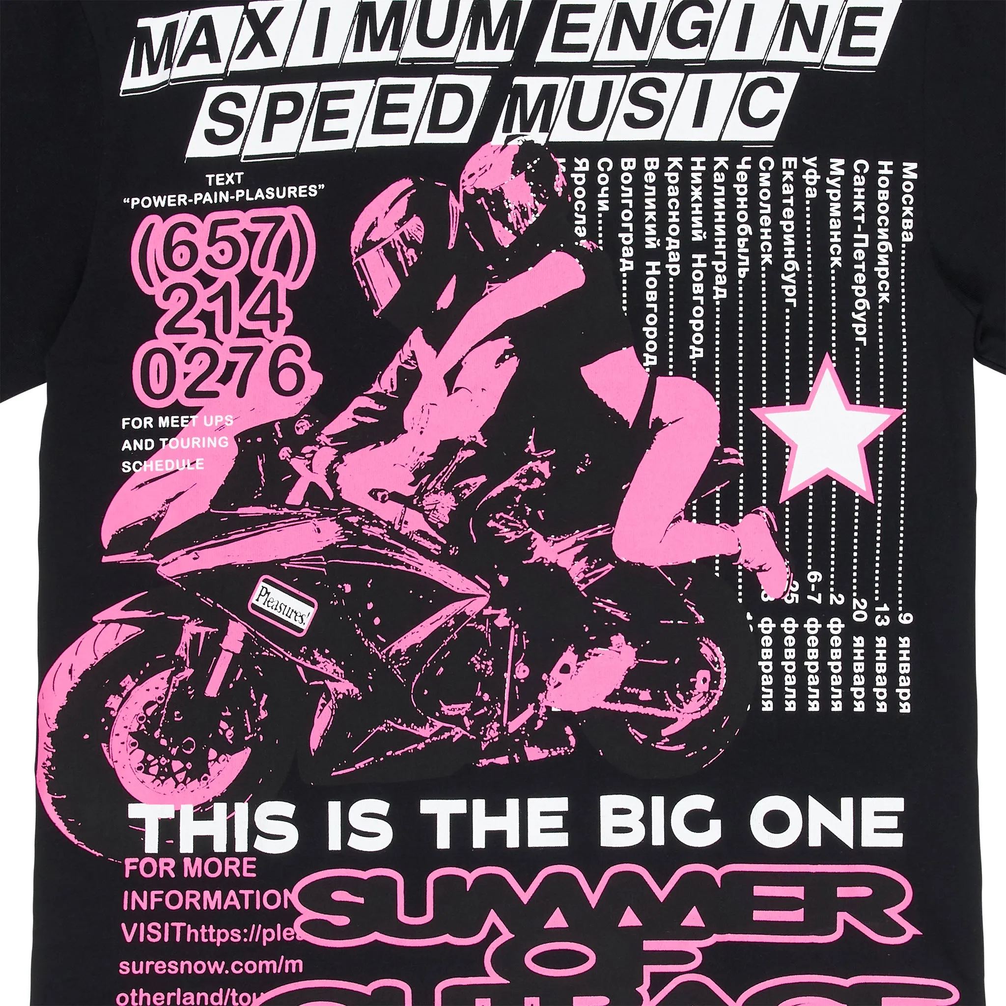 Speed Music Heavyweight Tee