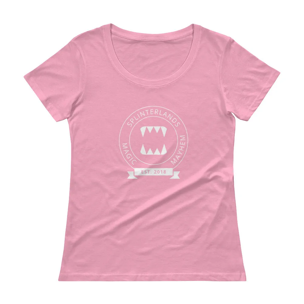 Splinterlands Magic   Mayhem Ladies' Scoopneck T-Shirt