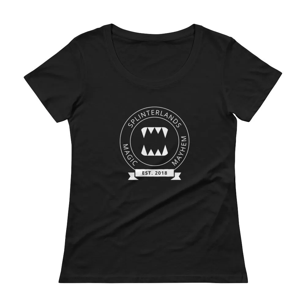 Splinterlands Magic   Mayhem Ladies' Scoopneck T-Shirt