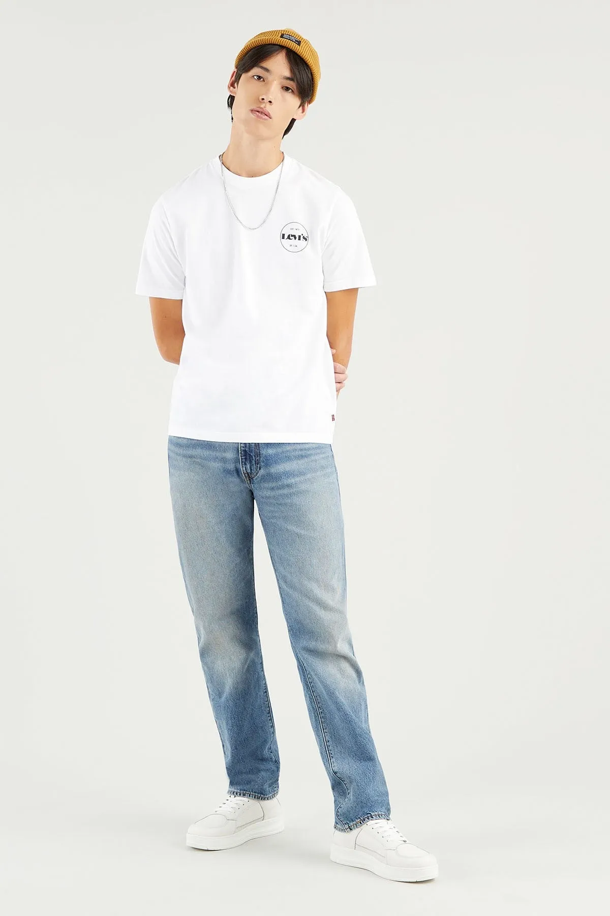 Ss Relaxed Fit Tee Ssnl Mv Logo 2 White