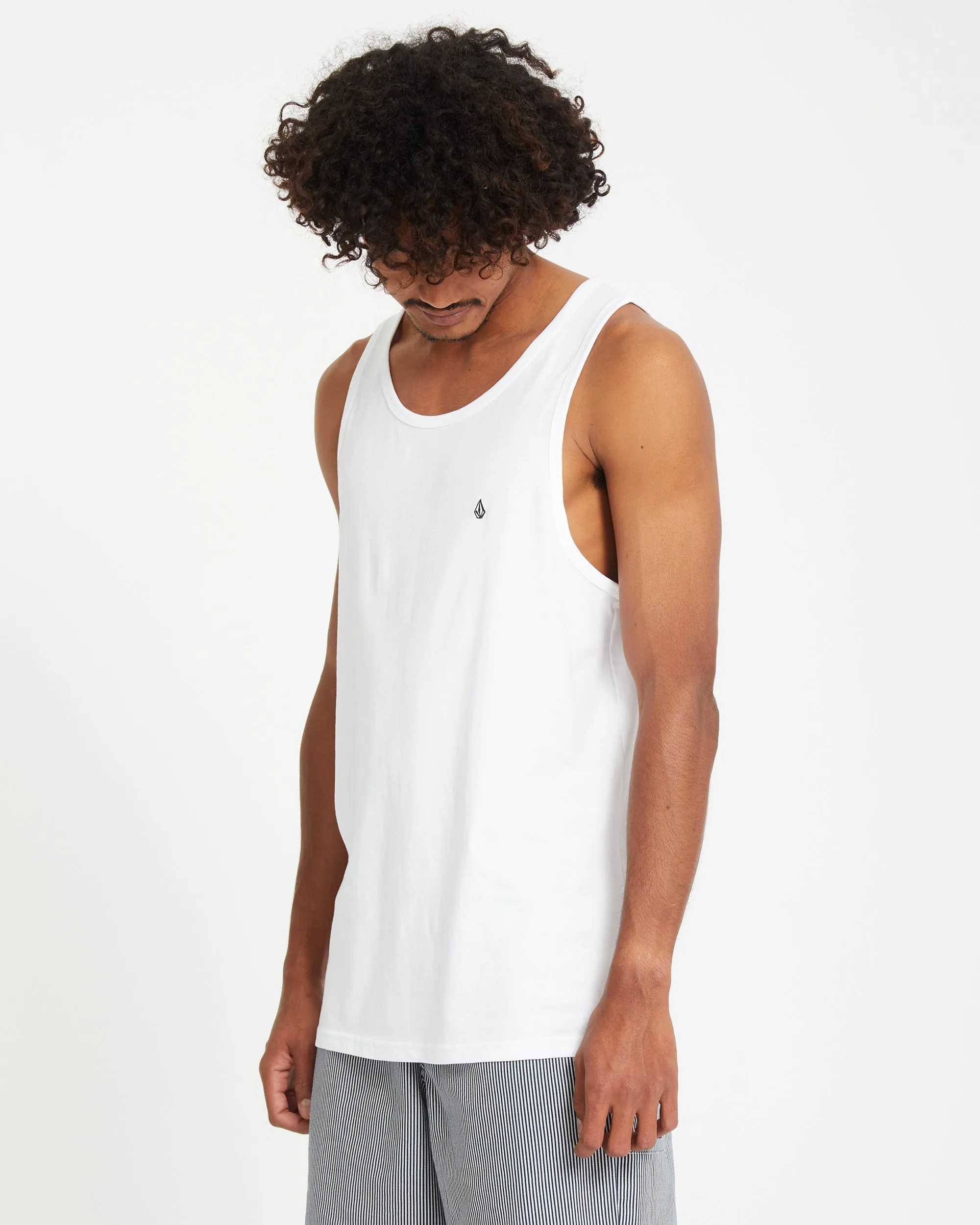 Stone Blanks Tank Top - WHITE