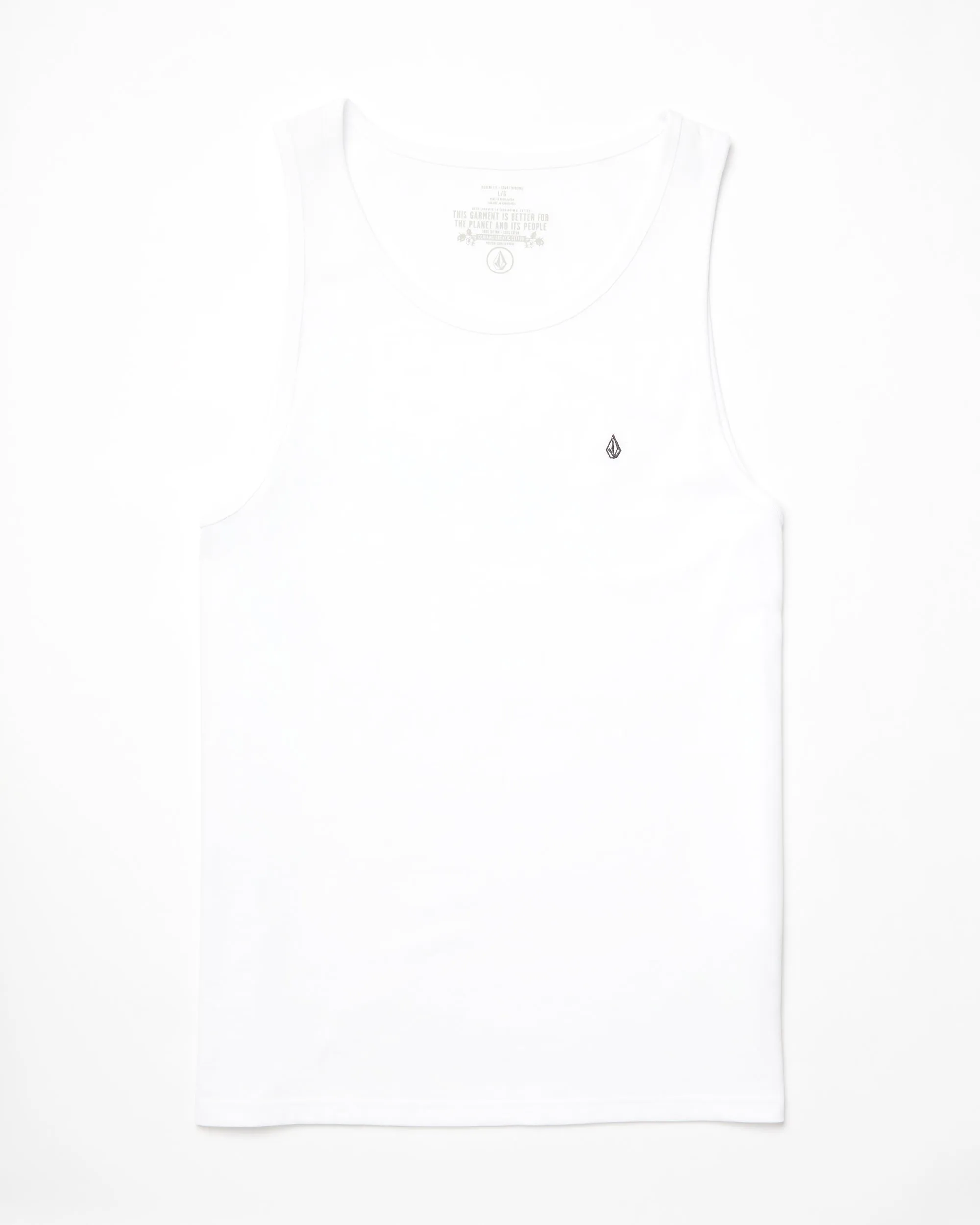 Stone Blanks Tank Top - WHITE