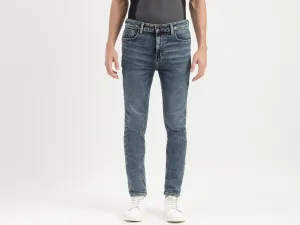 Stone Wash Low Rise Slim Fit Jeans