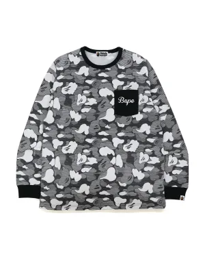 Stripe ABC Camo Relaxed Fit sweatshirt