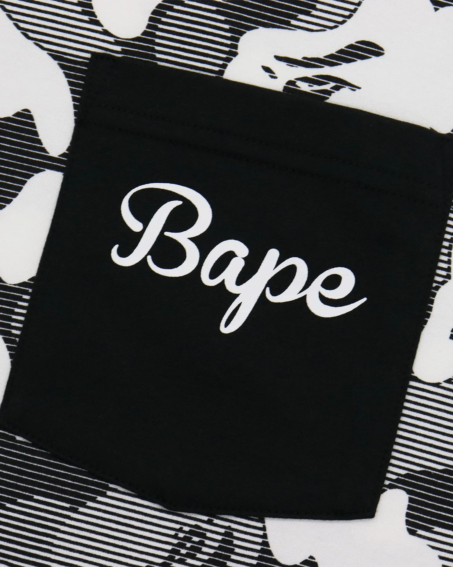 Stripe ABC Camo Relaxed Fit sweatshirt