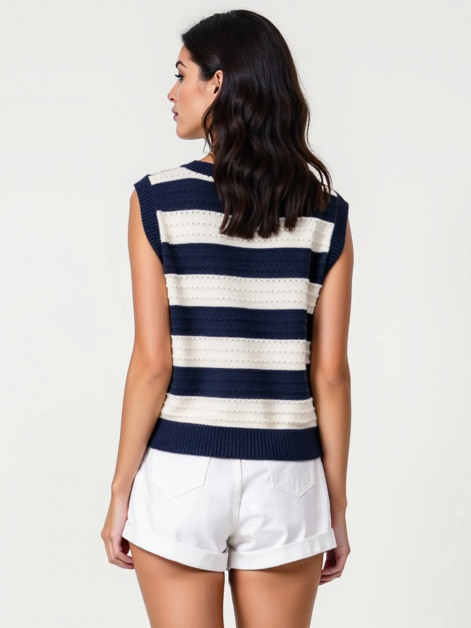 Striped Sweater Vest