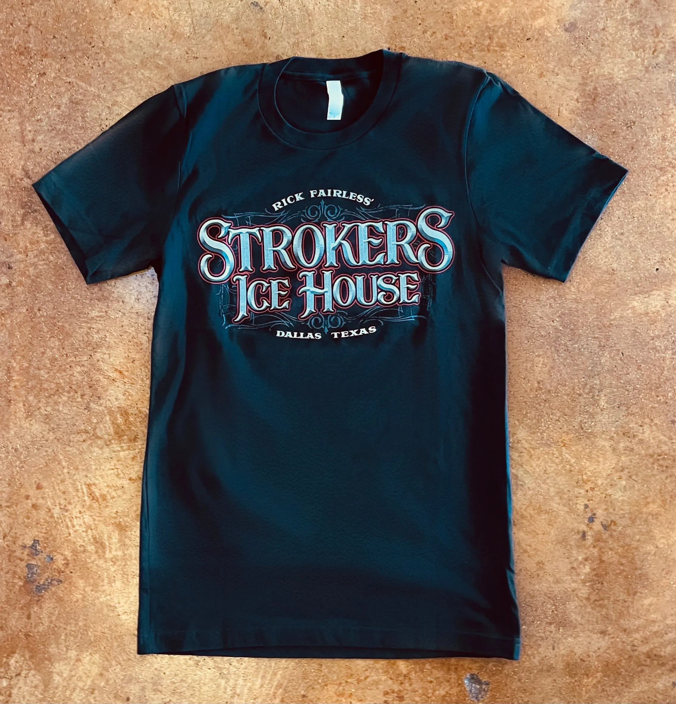 Strokers Icehouse "Skully" Black T-Shirt