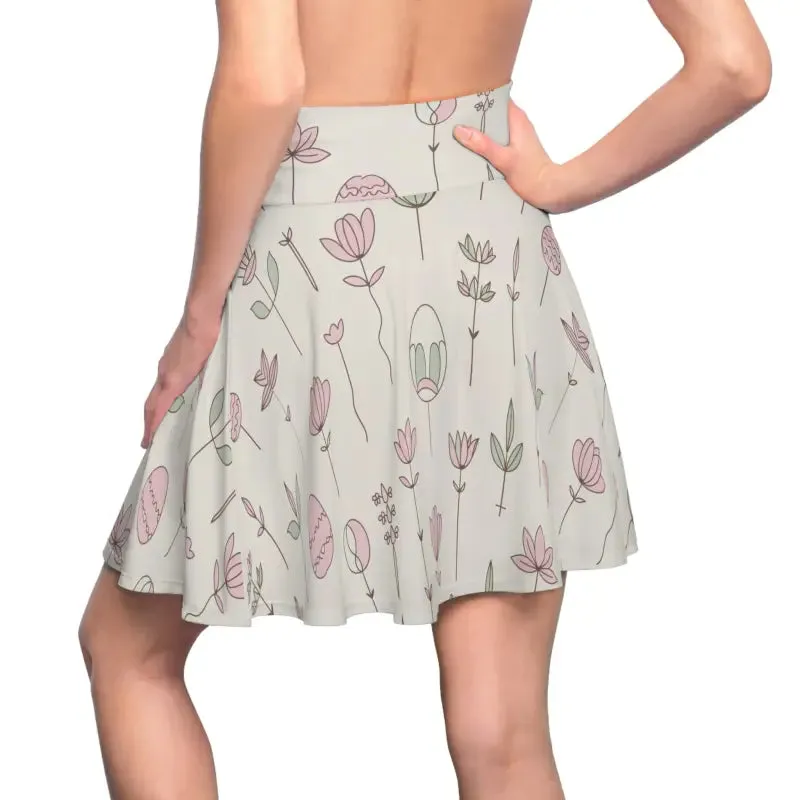 Stunning Floral Womens Skater with Versatile Fit